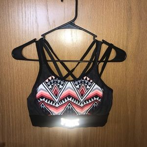 Pink VS sports bra
